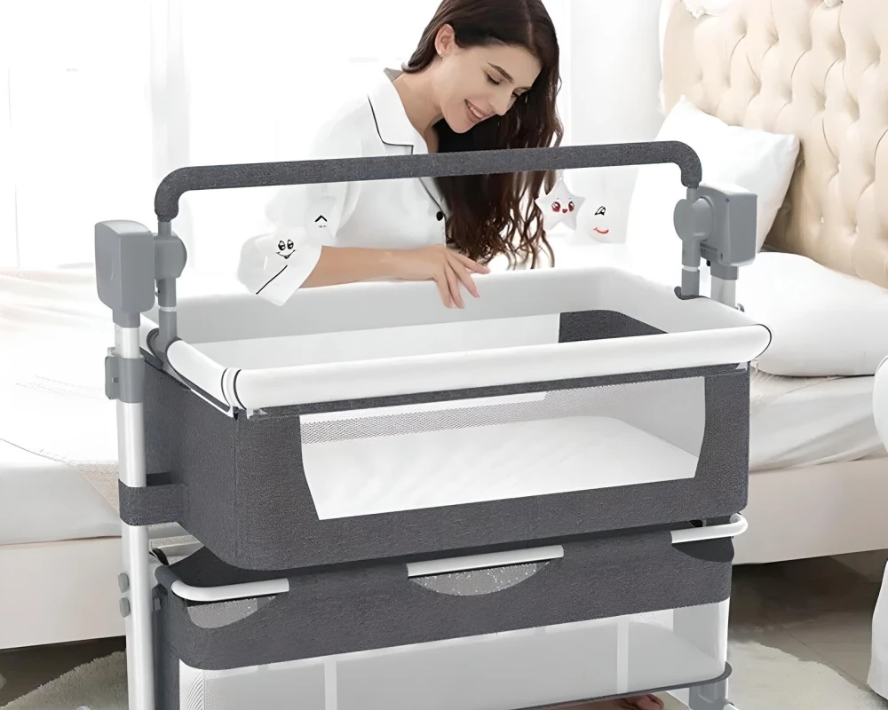 2 in 1 rocking bassinet