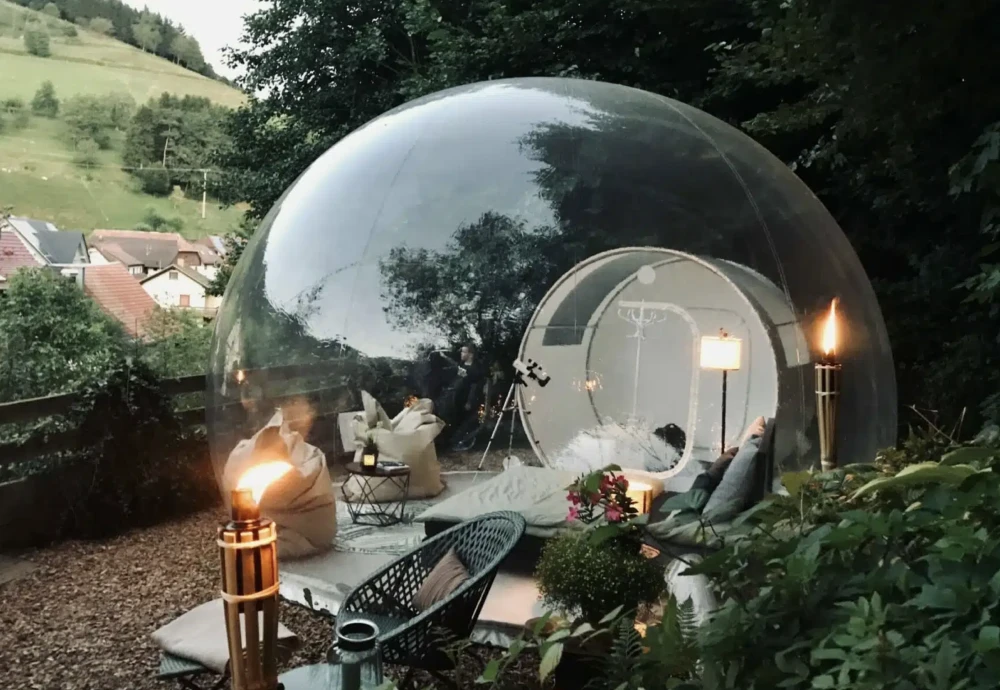 stargazing bubble tent