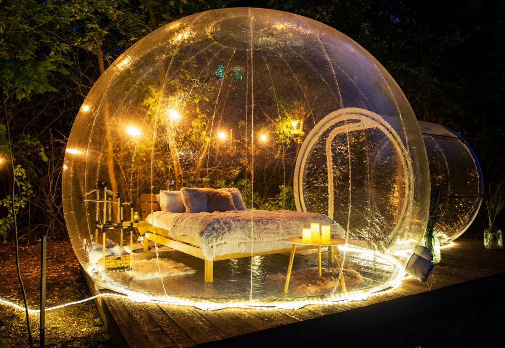 stargazing bubble tent